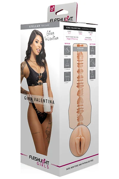 FleshLight Gina Valentina 9.75" Stellar Masturbator — image 4 of 6