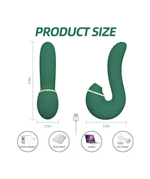 Amore Cradle Suction Vibrator With Heating — image 3 of 3