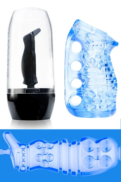 FleshLight Fleshskins Grip 5.75" Squeezable Stroker — image 9 of 12