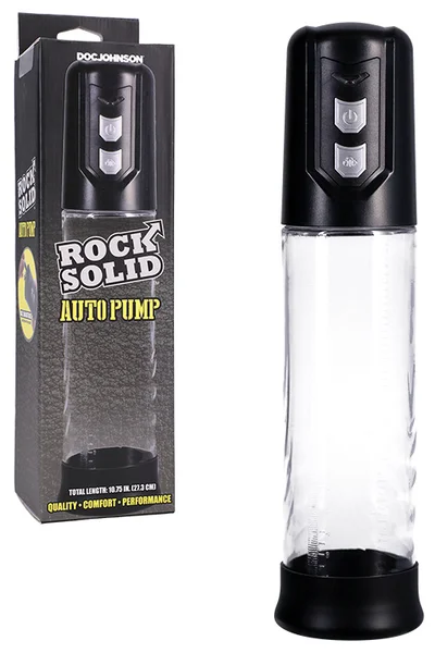 Doc Johnson Rock Solid 10.75" Automatic Penis Pump — image 2 of 2