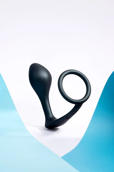 B-Vibe Ringer 4.1" Cock Ring & Prostate Plug — image 6 of 6