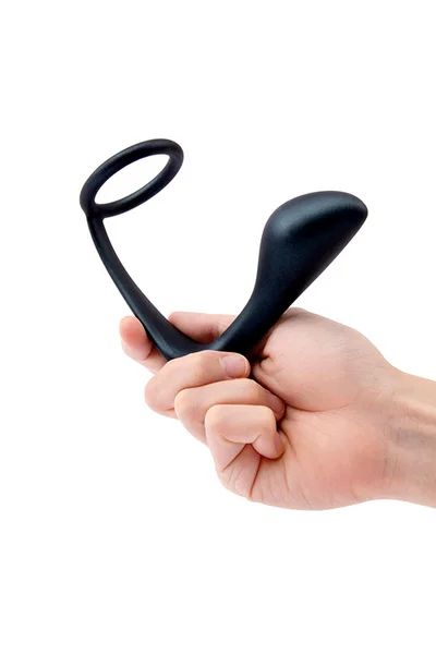 B-Vibe Ringer 4.1" Cock Ring & Prostate Plug — image 4 of 6