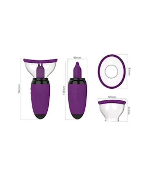 Amore Blush Suction Vibrator — image 5 of 5