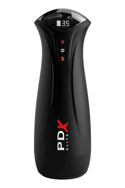 PDX Plus Fapgasm 9.7" Rechargeable Sucking & Vibrating Masturbator — image 5 of 6
