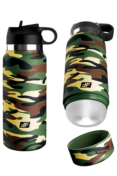 PDX Plus Fap Flask Happy Camper 9.4" Discreet Water Bottle Stroker — image 6 of 10