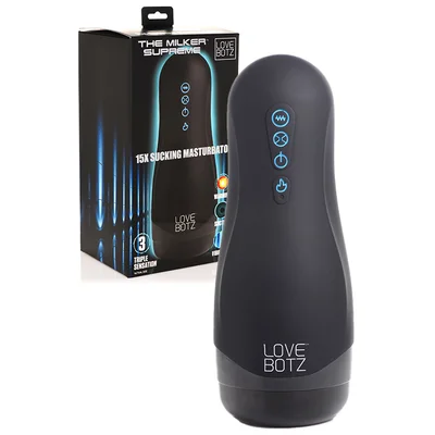 lovebotz milker supreme 102 heated squeezing vibrating masturbator