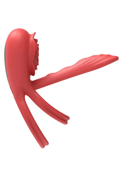 Adam and Eve Rose 2.1" Vibrating Double Cock Ring — image 11 of 15