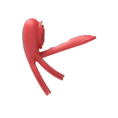 adam and eve rose 21 vibrating double cock ring