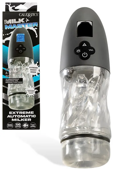 Calexotics Milk Master Extreme Automatic Milker 10.75" Sucking & Vibrating Masturbator — image 6 of 15