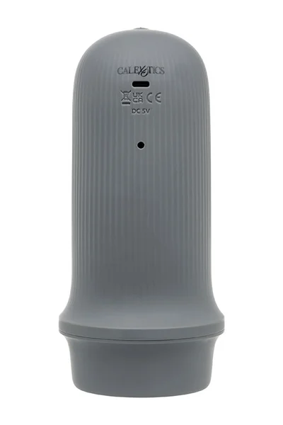 Calexotics Milk Master Grip N Stroke Pussy 5.5" Squeezable Vibrating Masturbator — image 3 of 6