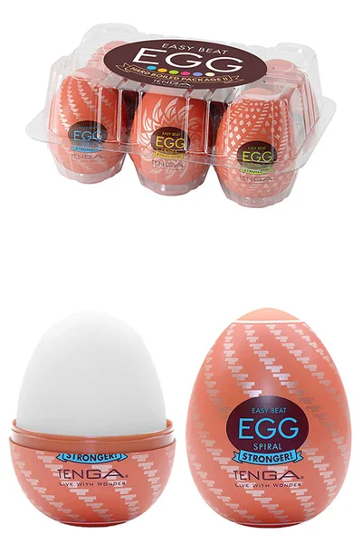 Tenga Hard Boiled 6 Pack Stroker Eggs — image 6 of 10
