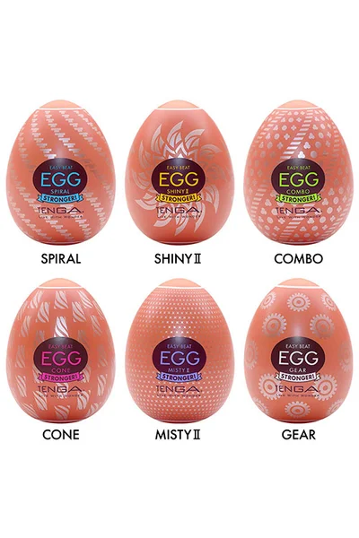 Tenga Hard Boiled 6 Pack Stroker Eggs — image 8 of 10