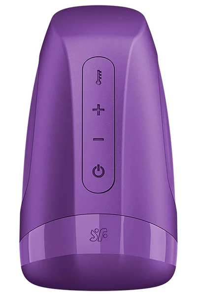 Satisfyer Men Heat 5.5" Battery Operated Warming & Vibrating Masturbator — image 11 of 18