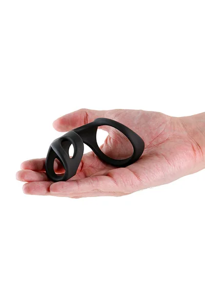 nsnovelties Renegade Boost 4.3" Penis Harness with Cock Ring & Textured Sheath — image 2 of 2