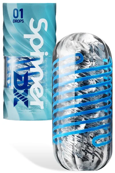 Tenga Spinner Deluxe Drops 5.1" Spinning Stroker — image 3 of 4