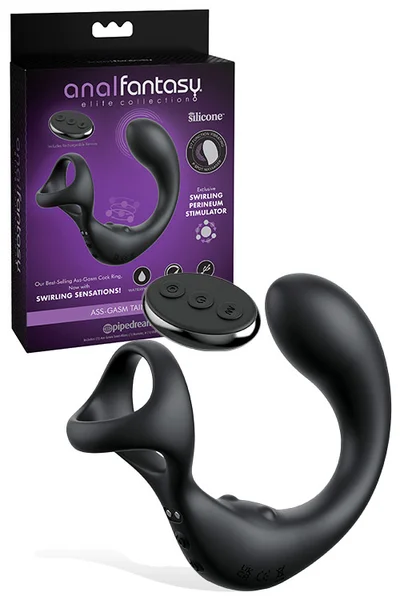 Pipedream Taintalizer 5.5" Remote Controlled Prostate Massager with Attached Cock Ring — image 7 of 12
