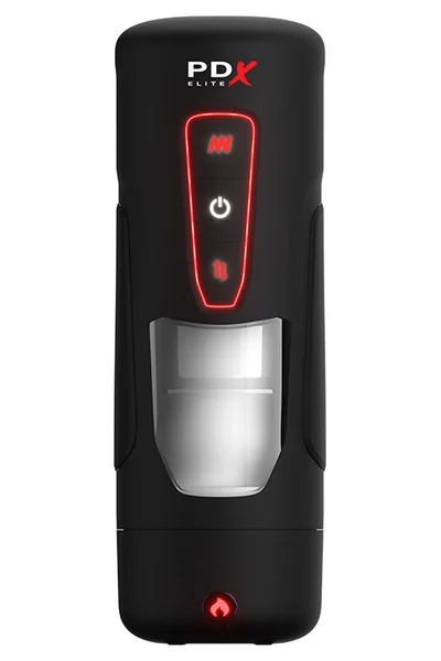 PDX Milk Me Hotter 10.5" Heating, Thrusting & Vibrating Masturbator — image 2 of 5