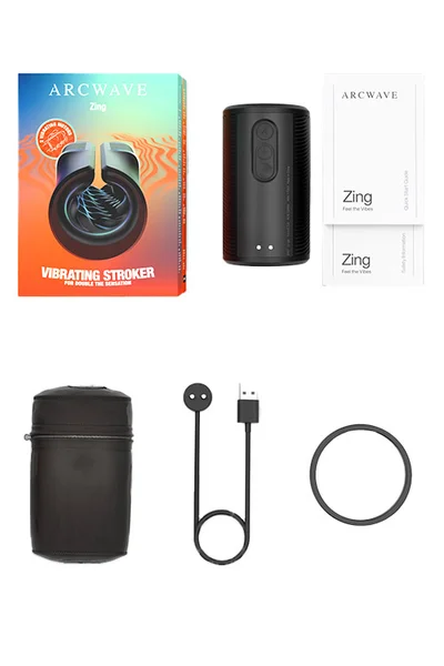 Arcwave Zing 4.3" Vibrating Masturbator