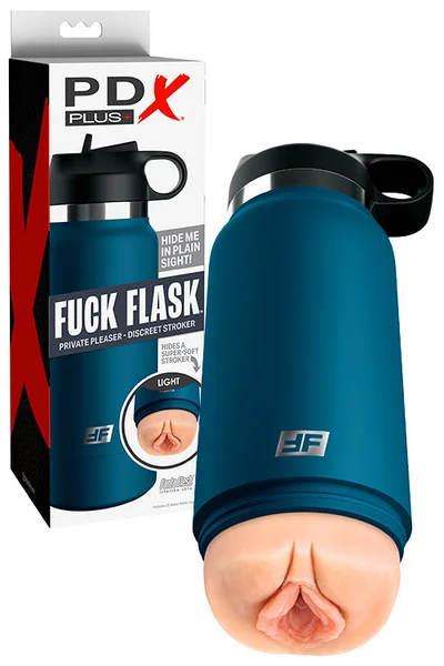 PDX Plus Fap Flask Private Pleaser 9.4" Discreet Water Bottle Stroker — image 7 of 10