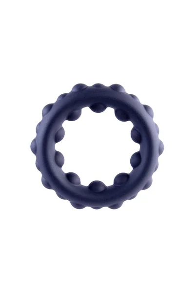 Adam and Eve Adams Studs 3 Piece Metal Beaded Cock Ring Set — image 4 of 4