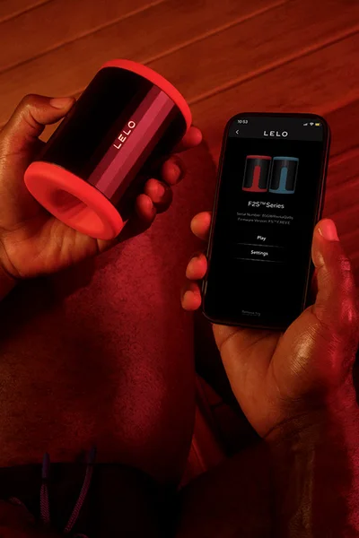 Lelo F2S 4.3" App Controlled Vibrating Masturbator with AI & Stamina Training — image 4 of 6