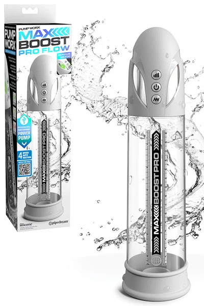 PDX Pump Worx Max Boost Pro Flow 11.25" Penis Pump — image 7 of 12