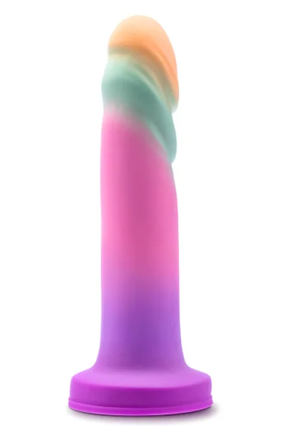 Blush Sunrise Gaze 7.5" Hand Sculpted Silicone Dildo with Suction Cup Base — image 2 of 3