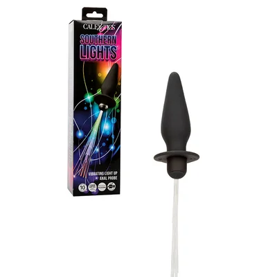 calexotics southern lights 45 vibrating light up anal probe