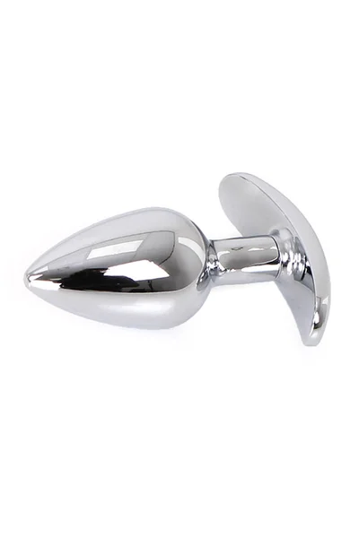 O Products Aluminium 2.8" Butt Plug with Gem Base — image 4 of 4