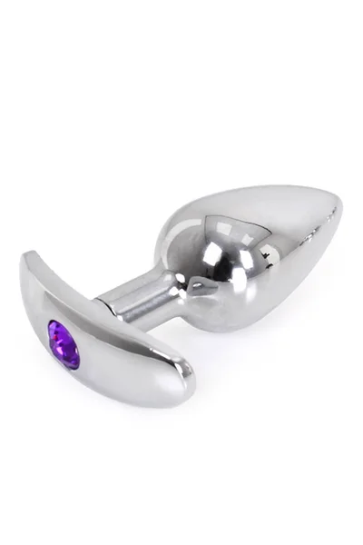 O Products Aluminium 2.8" Butt Plug with Gem Base — image 2 of 4