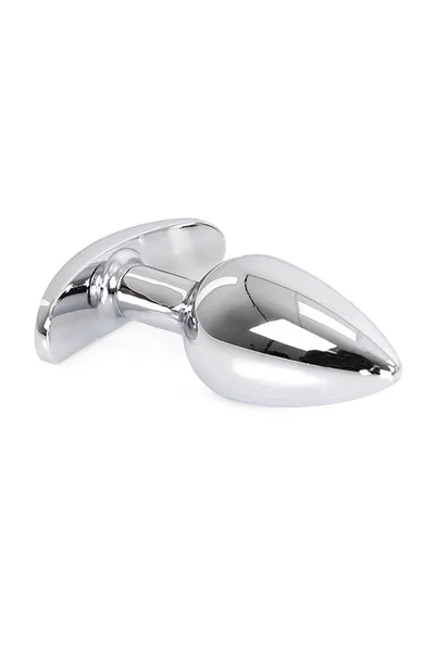 O Products Aluminium 2.8" Butt Plug with Gem Base — image 3 of 4