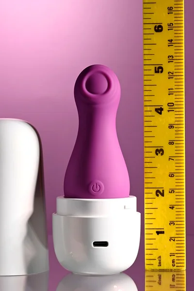 Playboy The Jet Set 4" Tapping Clitoral Stimulator with Self Charging Travel Case — image 5 of 12