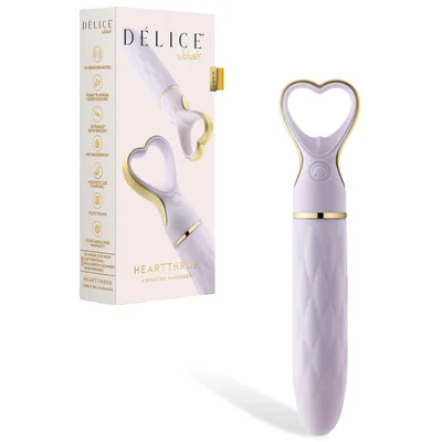 blush delice heartthrob 55 vibrator with heart shaped handle