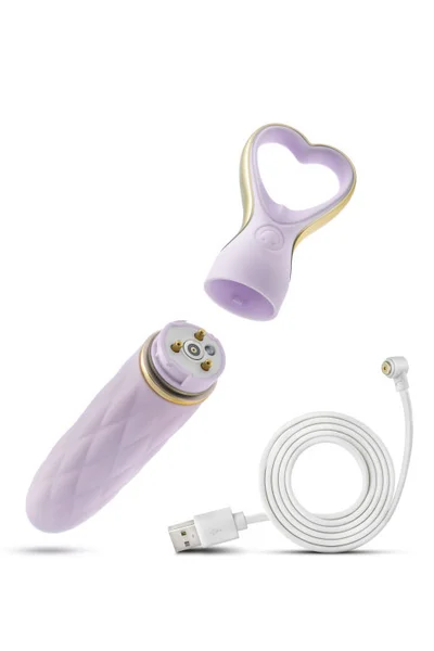 Blush Delice Heartthrob 5.5" Vibrator with Heart Shaped Handle — image 5 of 5