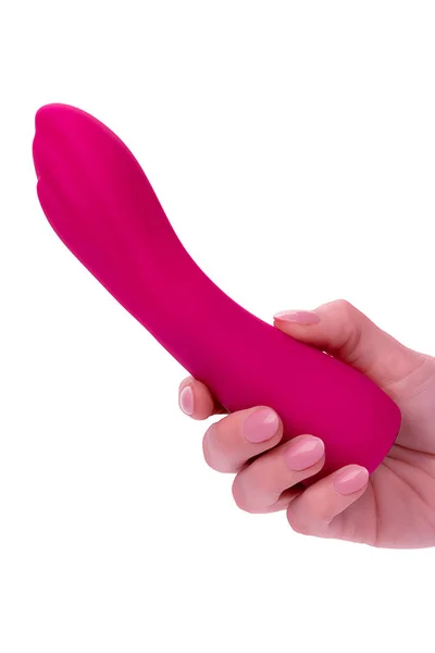 Calexotics Curve 7" Silicone G Spot Vibrator with Gem Base — image 4 of 8