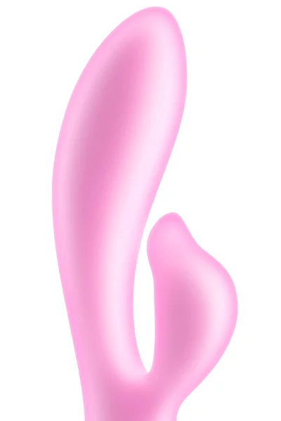 nsnovelties Pure Dawn Dual Layered Silicone 7.1" Rabbit Vibrator — image 2 of 3