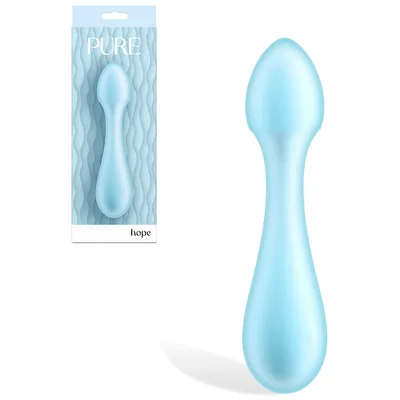 nsnovelties pure hope dual layered silicone 57 g spot vibrator