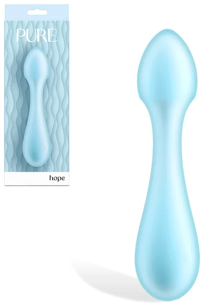 nsnovelties Pure Hope Dual Layered Silicone 5.7" G Spot Vibrator — image 3 of 4