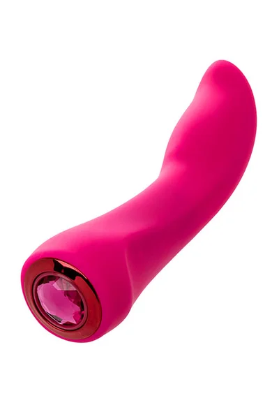 Calexotics Glider 7" Silicone G Spot Vibrator with Gem Shaped Base — image 2 of 4