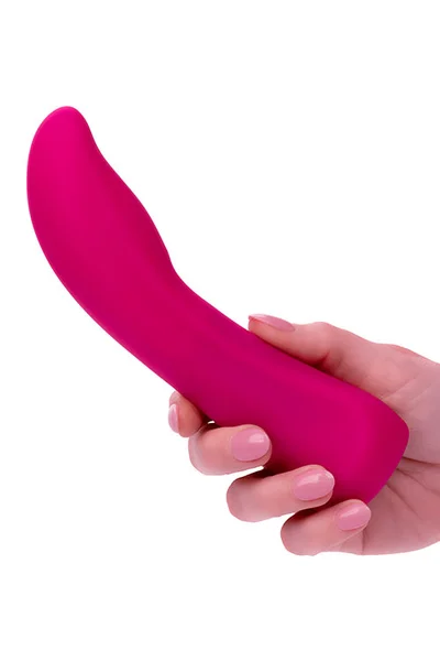 Calexotics Glider 7" Silicone G Spot Vibrator with Gem Shaped Base — image 4 of 4