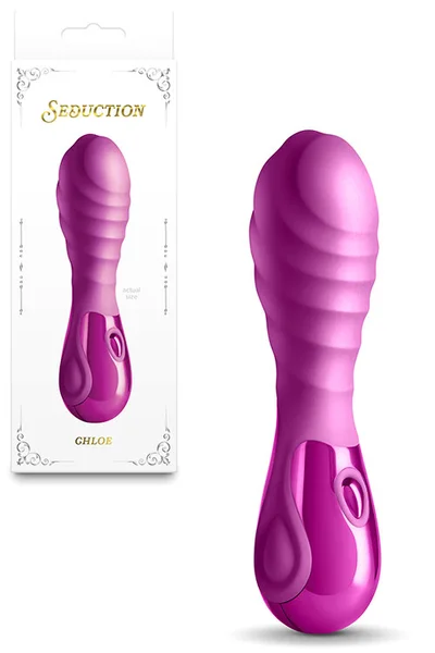 nsnovelties Chloe 5.4" Rippled G Spot Vibrator — image 3 of 4