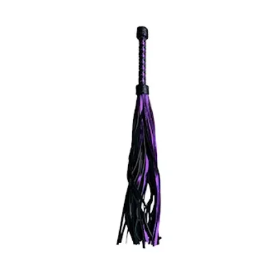 suede and leather flogger