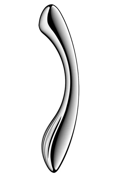 Satisfyer Pure Gravity 1 Weighted 8.6" Stainless Steel Dildo — image 6 of 8