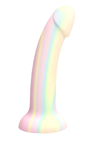 Lovely Planet Dildolls Fantasia Liquid Silicone Glow In the Dark 7" Dildo — image 2 of 3