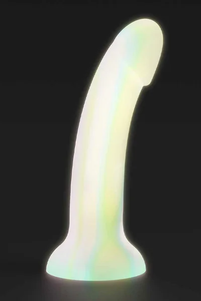 Lovely Planet Dildolls Fantasia Liquid Silicone Glow In the Dark 7" Dildo — image 3 of 3