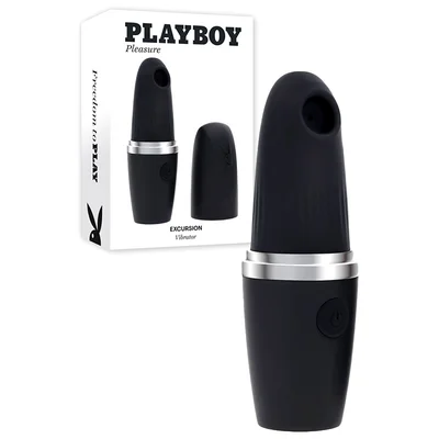 playboy excursion 56 clitoral suction lipstick vibrator