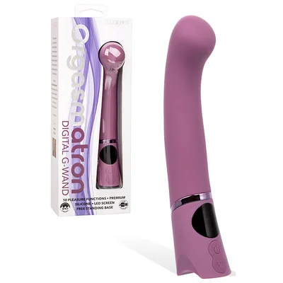 calexotics digital g wand 775 silicone g spot vibrator with digital display