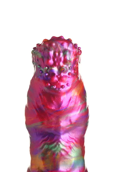 Creature Cocks Larva 9" Silicone Ovipositor Dildo with 4 Eggs — image 5 of 6