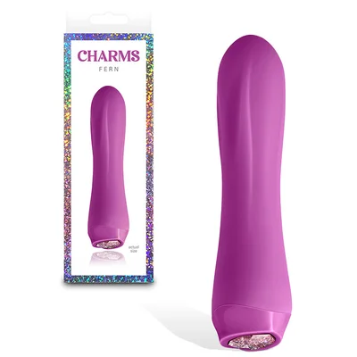 nsnovelties fern 53 compact g spot vibrator with led heart base