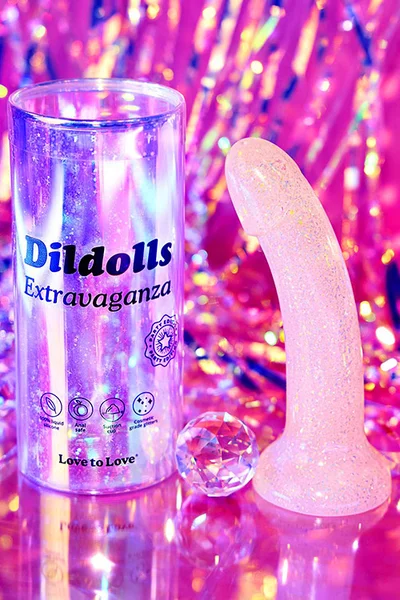 Lovely Planet Dildolls Extravaganza 7" Silicone Dildo — image 6 of 9